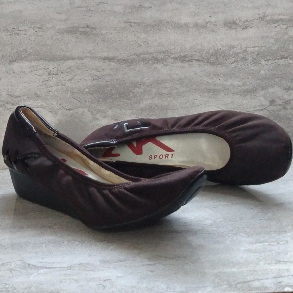 ANNE KLEIN Sport Ballet Wedges